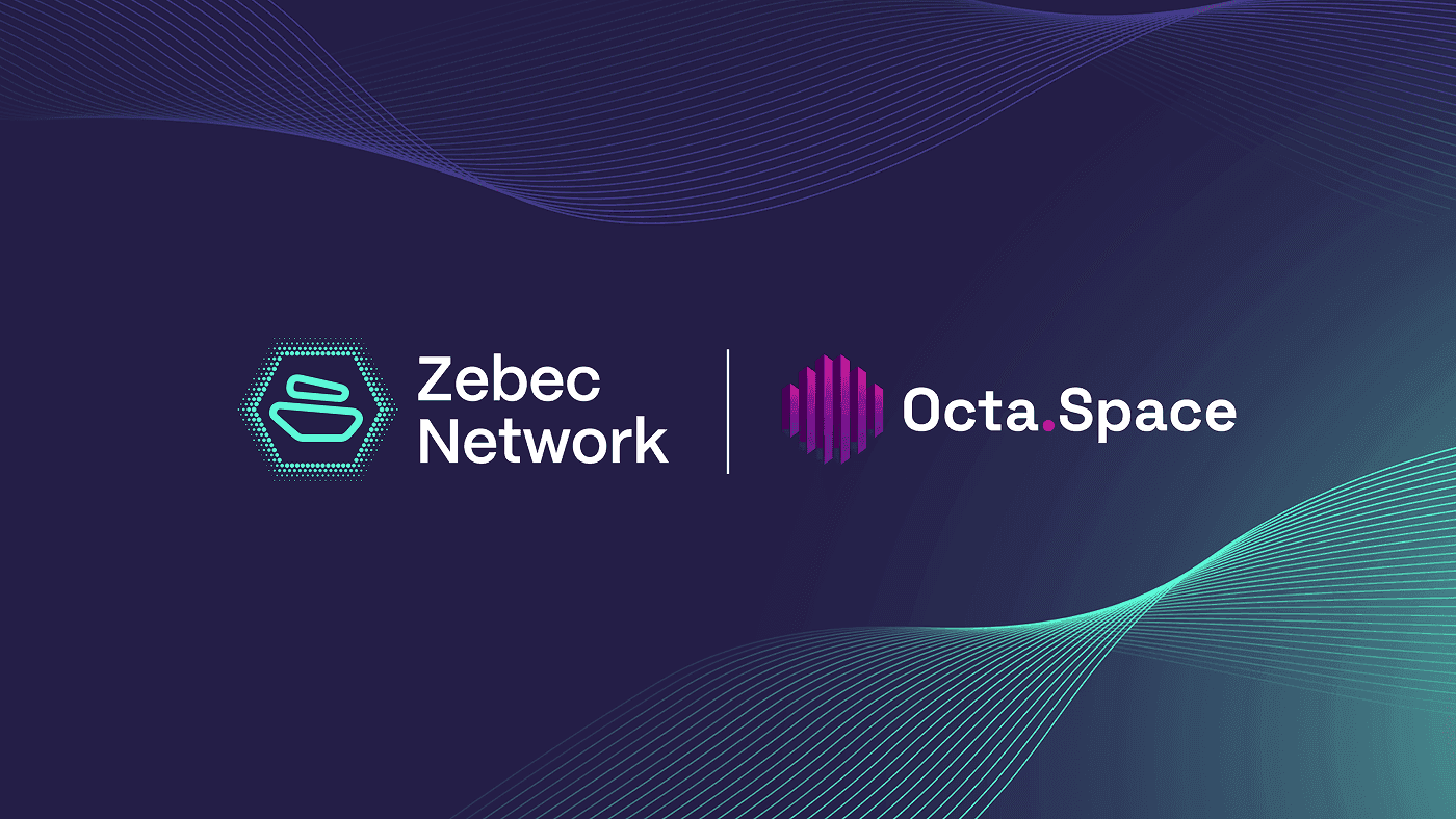 Zebec Integrates 15th Chain on Silver & Carbon Cards, Launches Strategic Partnership with OctaSpace
